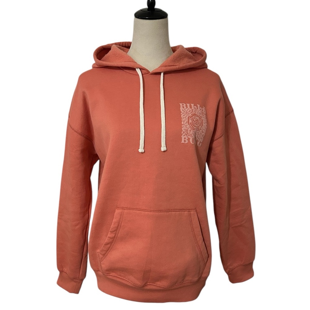 Billabong Hoodie with Rose Graphic. NWOT.